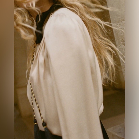 DOEN SIMONE TOP IN MOTHER OF PEARL, brand new without tags, never worn, No flaws - Picture 5 of 16